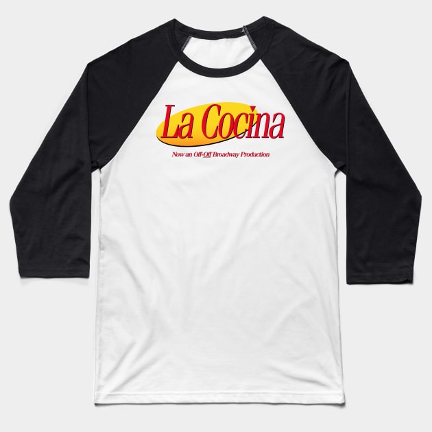 La Cocina Baseball T-Shirt by ModernPop